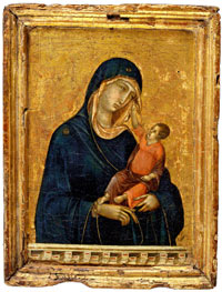 Madonna and Child by Duccio